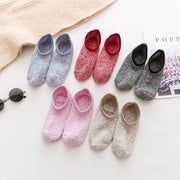 Chaussettes Épaisses en Peluche pour Femmes