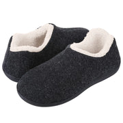 Pantoufles Mocassins en Laine pour Femme