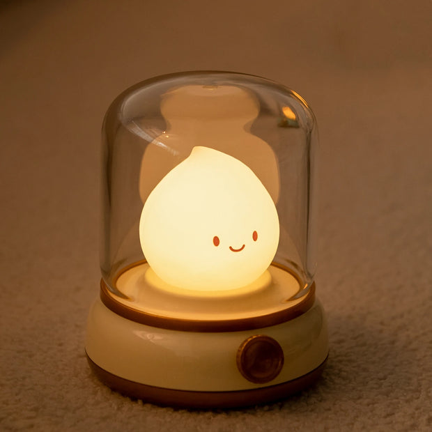 Mini Lampe LED Rechargeable Mignonne et Créative