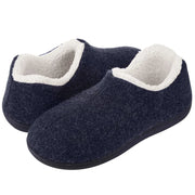 Pantoufles Mocassins en Laine pour Femme