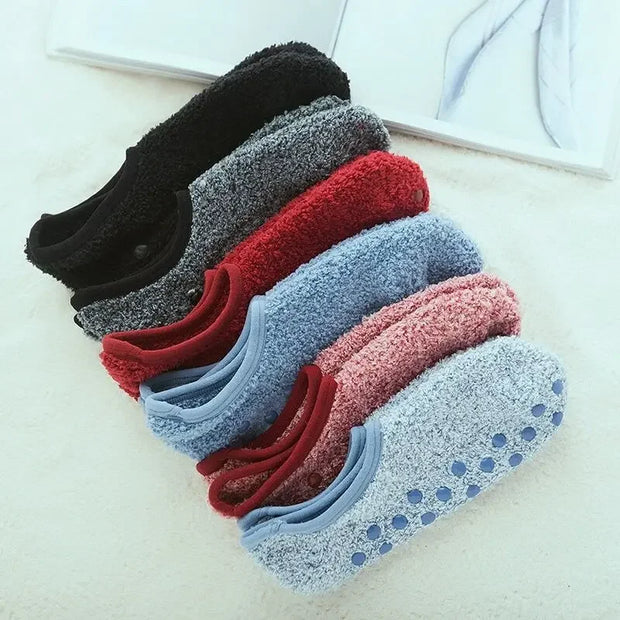 Chaussettes Épaisses en Peluche pour Femmes